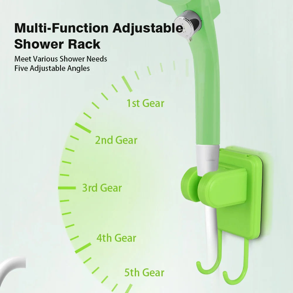 Portable Camping Shower Pump Kit – RV Outdoor Shower with Digital Display & Adjustable Flow